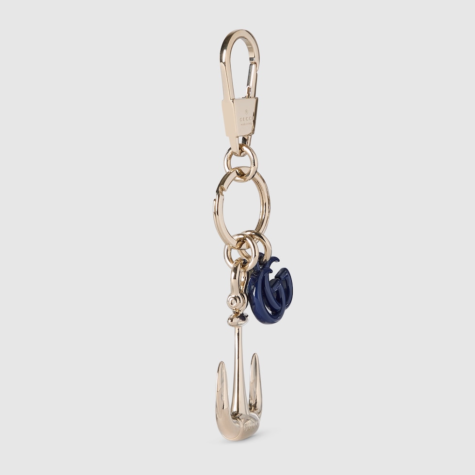 GUCCI グッチ ニットキャップ ゴールド金具 イカリ アンカーロゴ