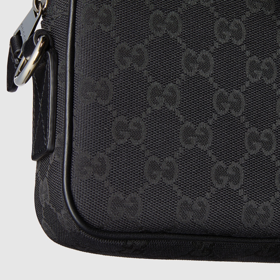 GUCCI ♪ GGキャンバス スモール クロスボディバッグ 834802 GG canvas small crossbody bag in black GG canvas | GUCCI® US