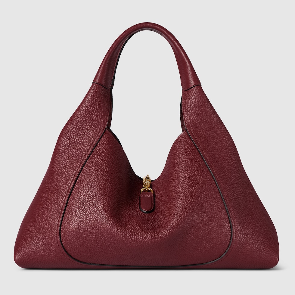 ショルダーバッグ・ポシェット Gucci Gucci Softbit Maxi Shoulder Bag Gucci Softbit maxi shoulder bag in black leather | GUCCI® CA