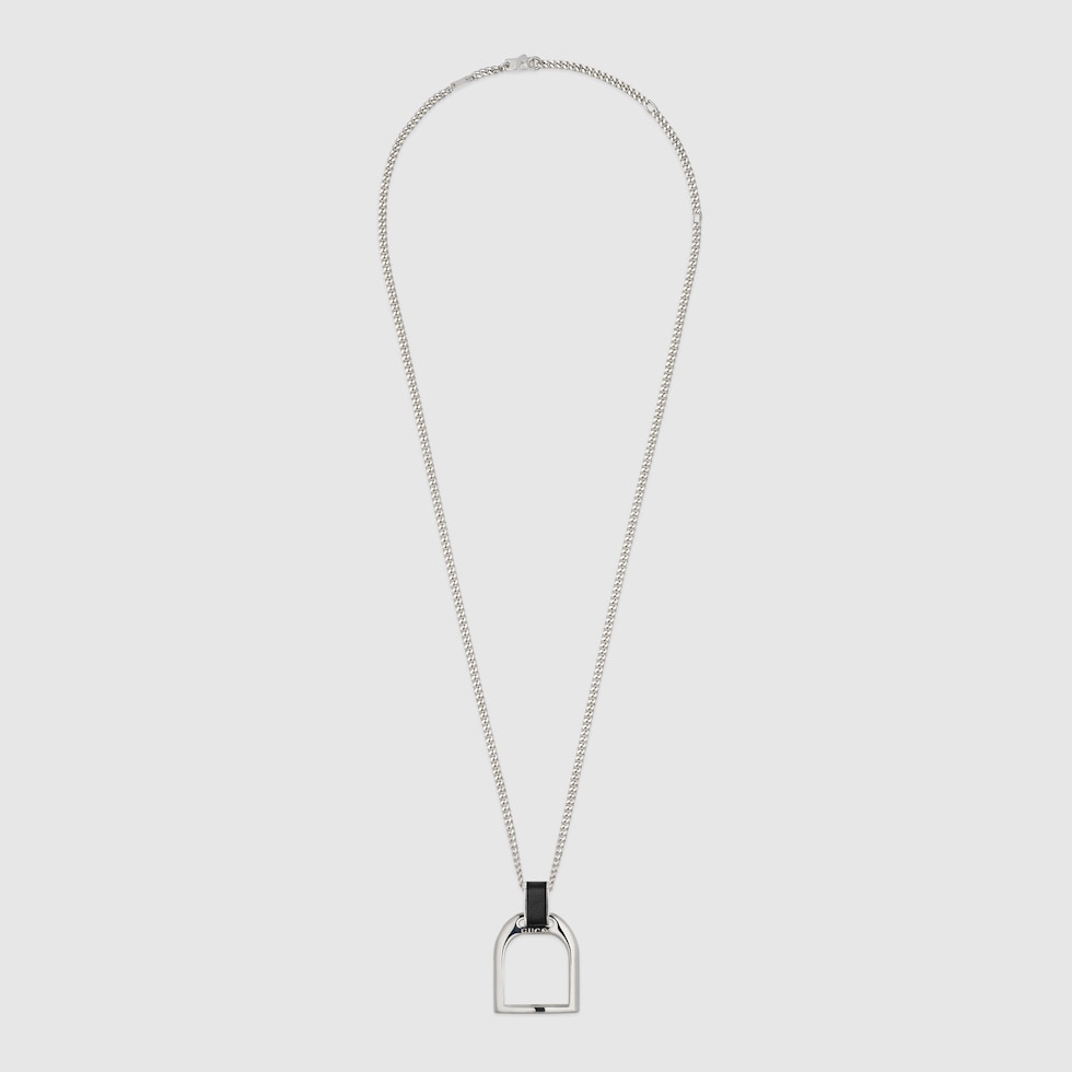 GUCCI staffa スタッファ ペンダント ネックレス Gucci Staffa pendant necklace in 925 sterling silver | GUCCI® US