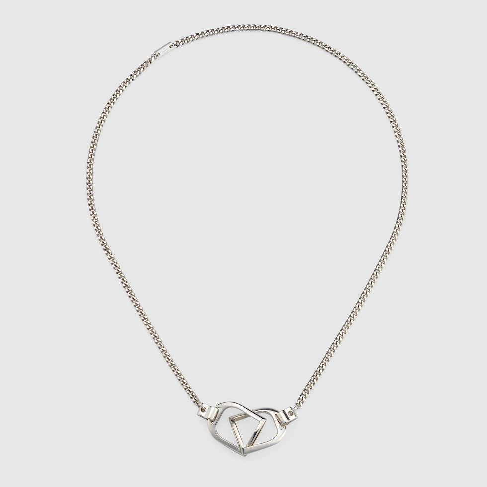 Gucci Staffa pendant necklace in 925 sterling silver | GUCCI® US