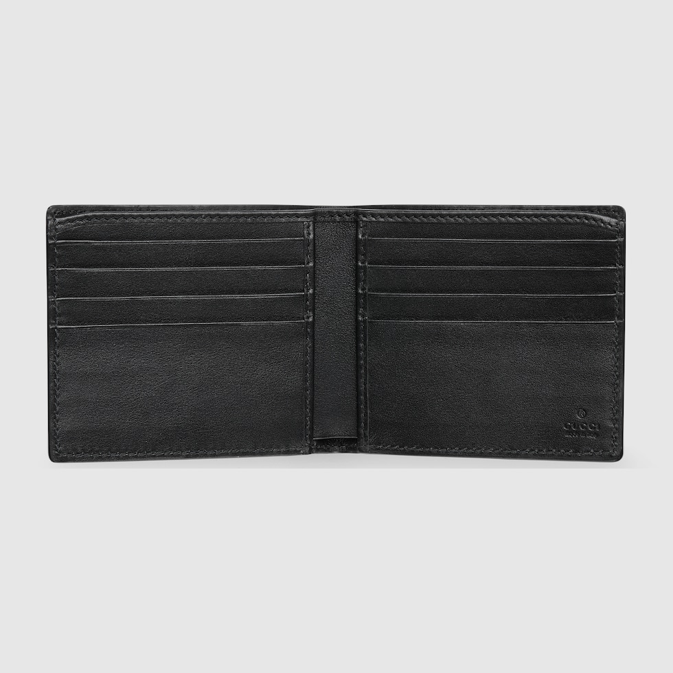 【関税&送料込】Gucci Black Leather Gucci Imprint Wallet 835001_AAE1T_1000_002_080_0000