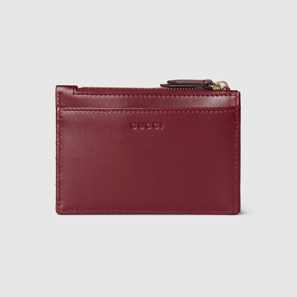 GUCCI レザーキーケース グリーン/レッド 837747_AAFA2_3520_007_080_0000