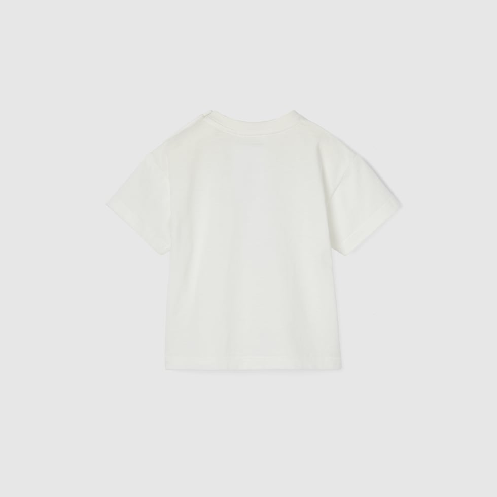 ベビー〕プリント コットン Tシャツホワイト | GUCCI公式
