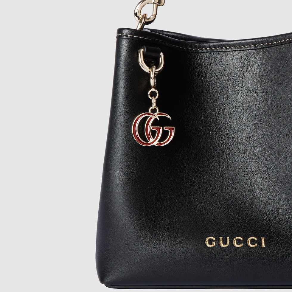 GUCCI ラゲッジタグ　グッチ　チャーム GUCCI - グッチ GUCCI キーホルダー ダブルG キーチェーン