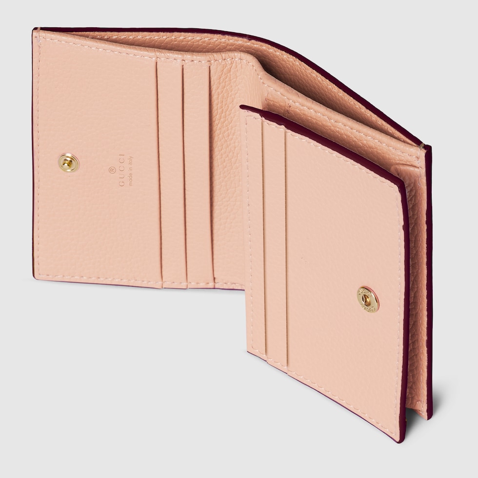 ✨未使用展示品✨　GUCCI ミニ財布 GGライン キャンバス　バイカラー　シマ グッチの新作財布“ホワイト×ミントグリーン”のバイカラーウォレット