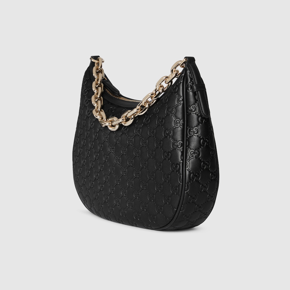 【関税&送料込】Gucci Gg Emblem Large Shoulder Bag In Smooth 820453_AAFDV_1000_007_082_0000