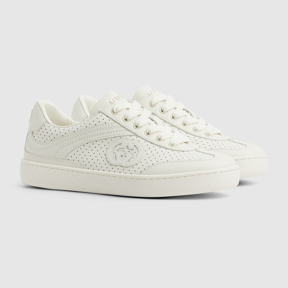 GUCCI ホワイト GGエンボススニーカー グッチ GUCCI 669582 1XL10 スニーカー メンズ シューズ GG