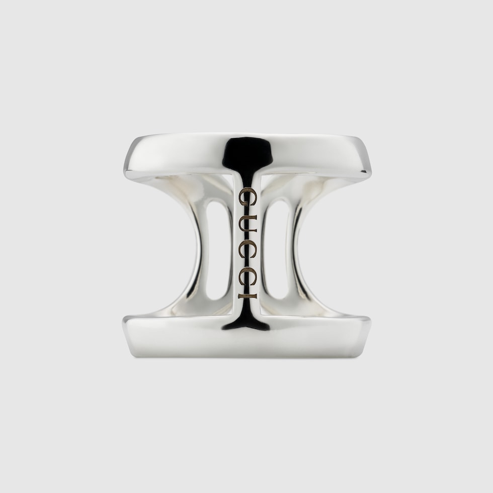 GUCCI Staffa スタッファ リング Gucci Staffa ring in 925 sterling silver | GUCCI® US