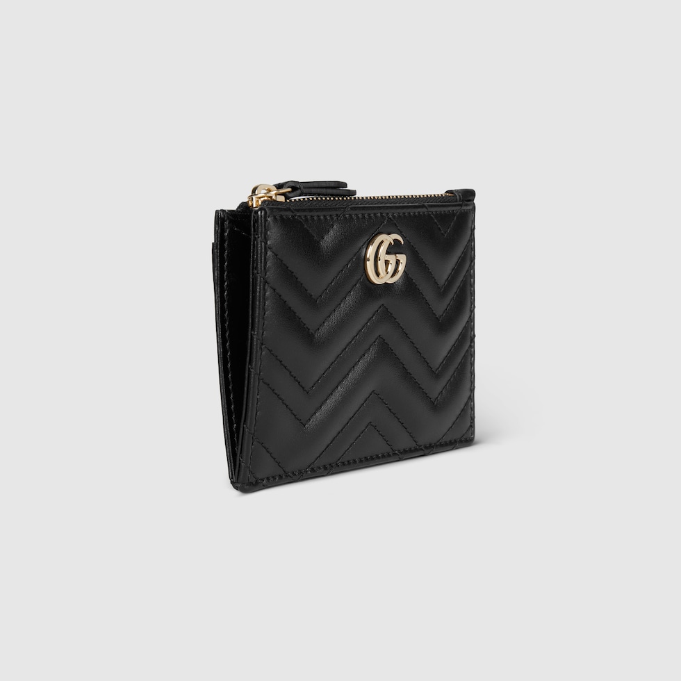 ダブルG キーケースブラック レザー | GUCCI公式