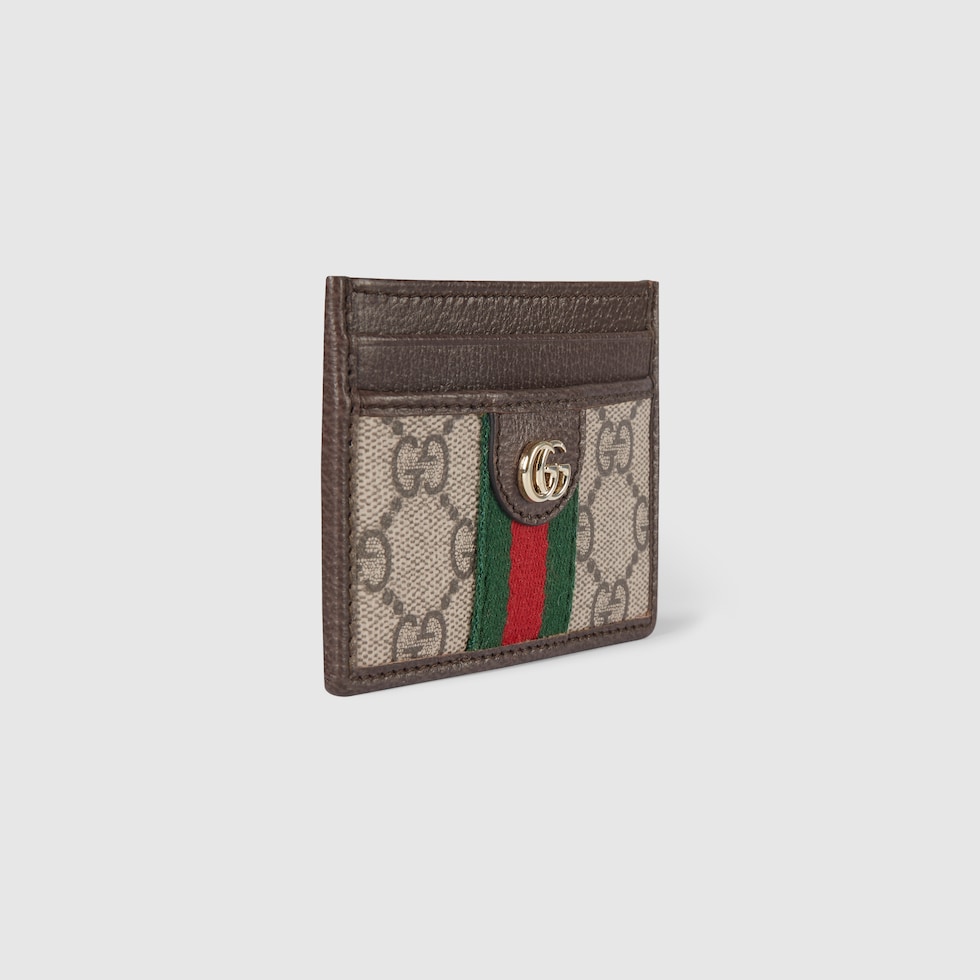 美品　GUCCIオフィディア　カードケース　ウォレット　ベージュ GUCCI（グッチ） 財布 二つ折り オフィディア GG カードケース