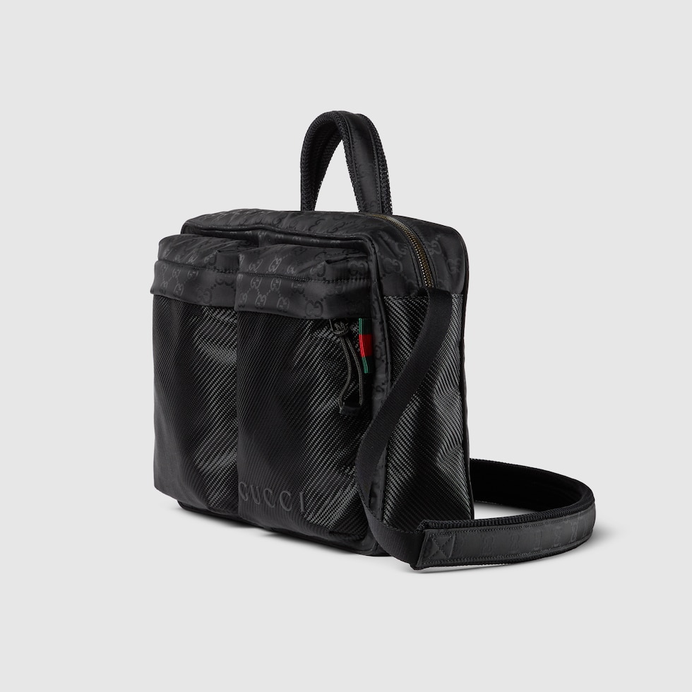 【GUCCI】グッチ GGナイロン ラージ ベルトバッグ ブラック ジャンボ GG ラージ ベルトバッグブラック レザー | GUCCI公式