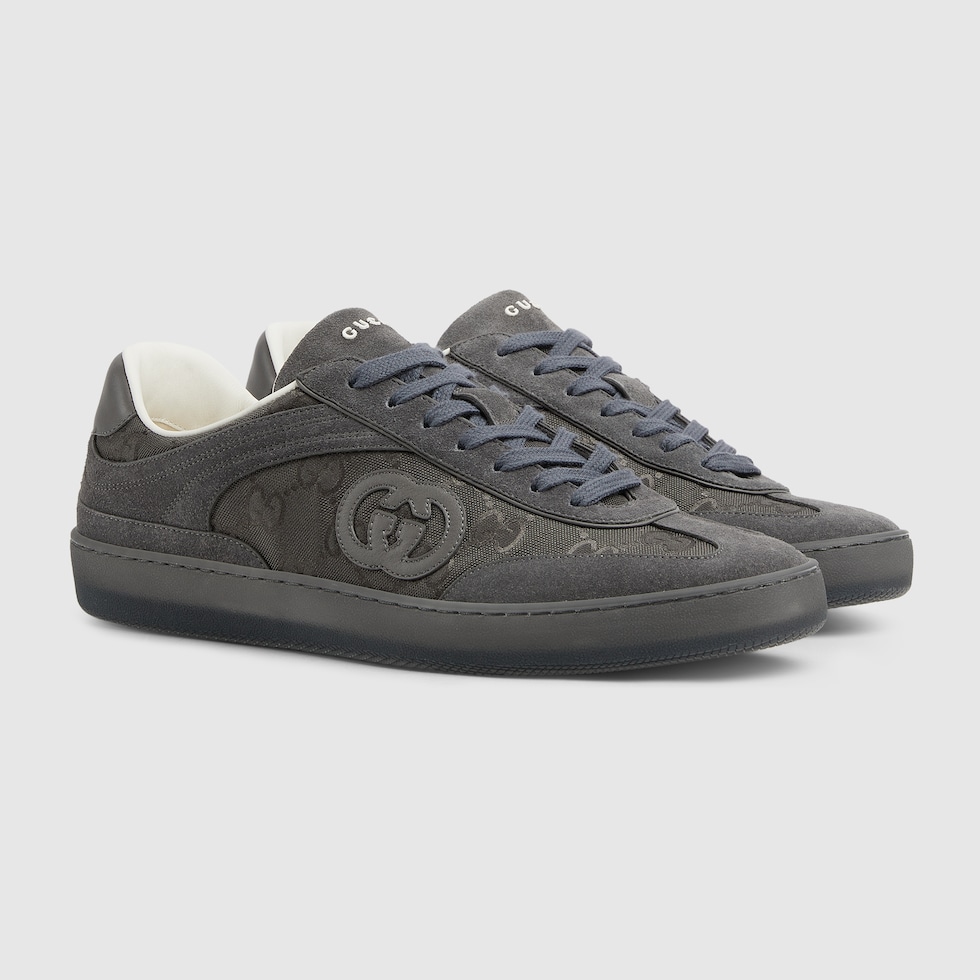 スニーカー GUCCI 'G75' sneakers Women's G75 sneaker in white suede | GUCCI® US