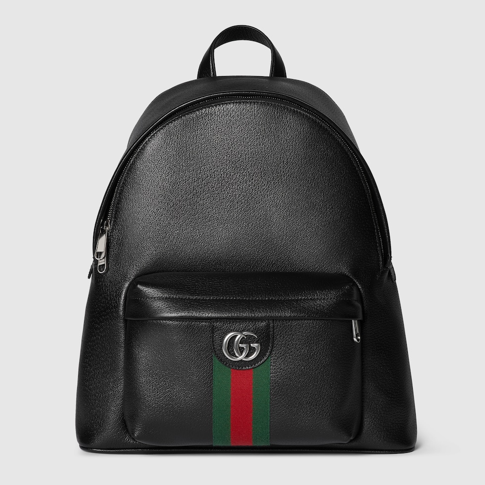 バックパック・リュック GUCCI Medium Ophidia Backpack Ophidia medium backpack in black soft leather | GUCCI® US