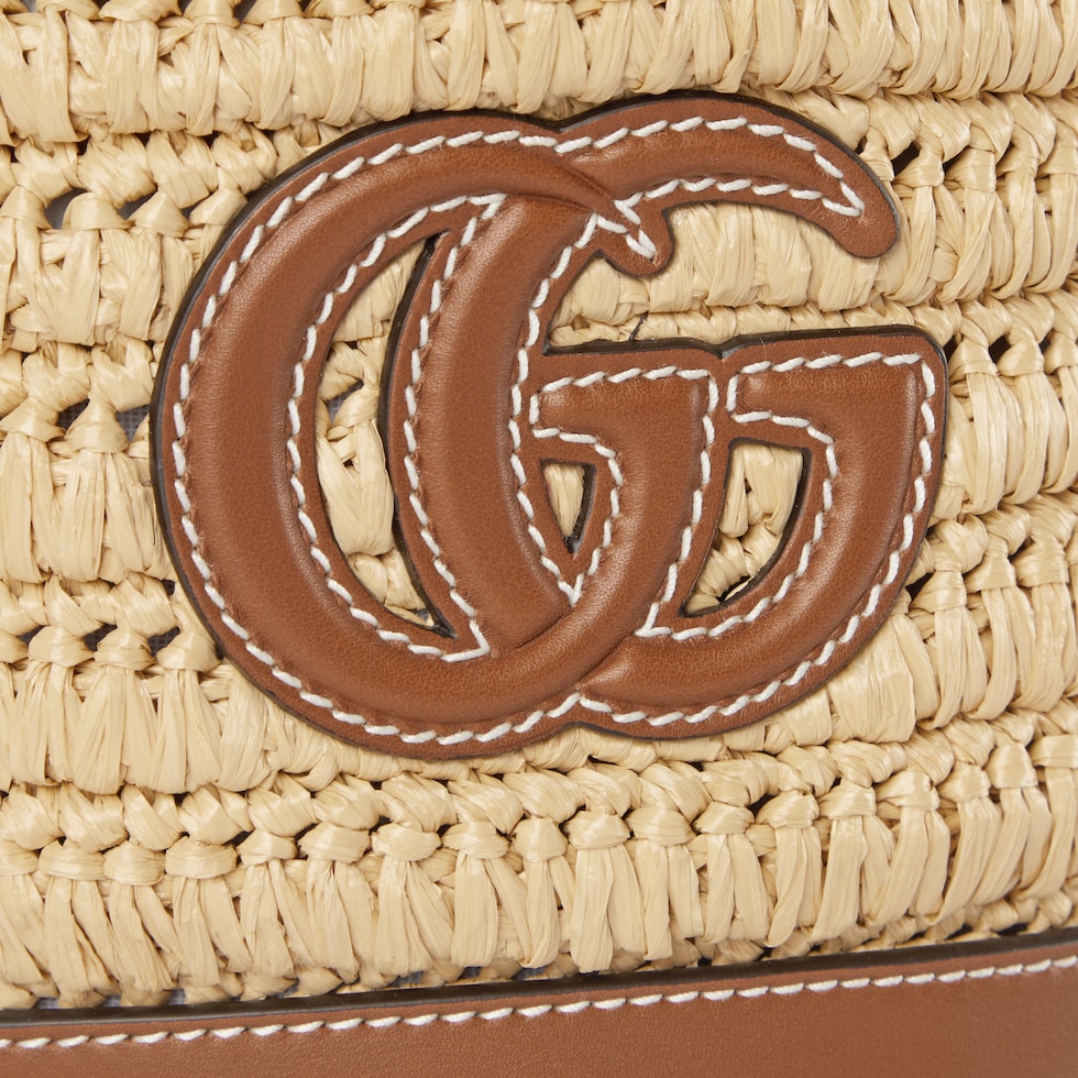 【国内発送・送料無料】GUCCIウーヴン ミニ バケットバッグ 個性あふれる【国内買付/発送】ウーヴン ミニ バケットバッグ