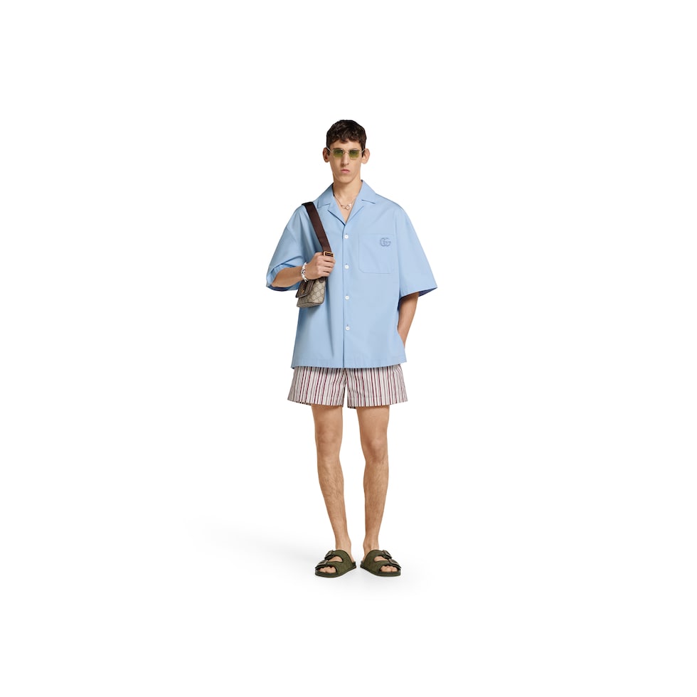【国内発送★GUCCI】フローラル エンブロイダリー shortパンツ GUCCI フローラル レース ショートパンツオフホワイト | GUCCI公式
