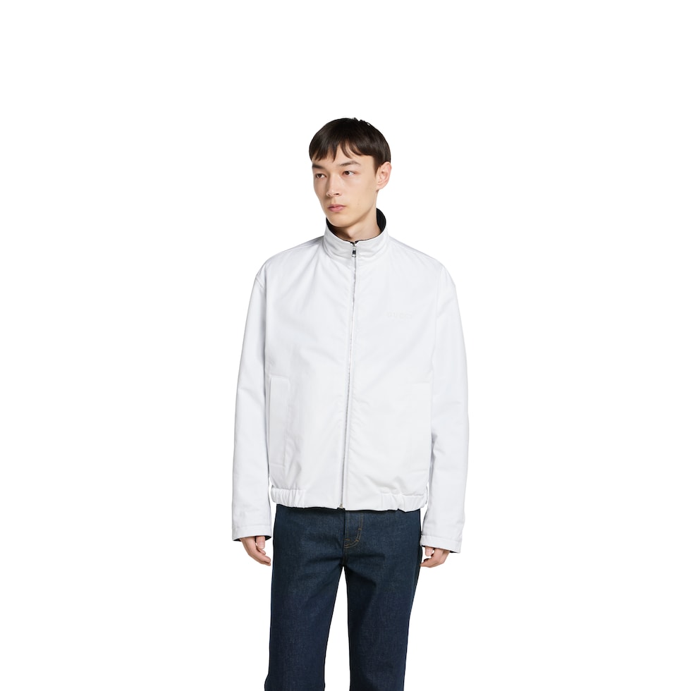 ジャケット・アウター LIDNM COTTON SILK REVERSIBLE ZIP LIDNM】COTTON SILK REVERSIBLE ZIP - ジャケット・アウター