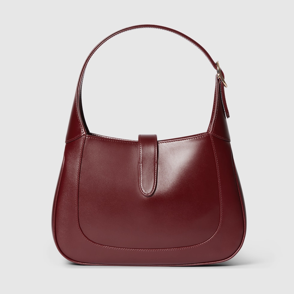 Gucci Jackie 1961 medium bag in Gucci Rosso Ancora leather