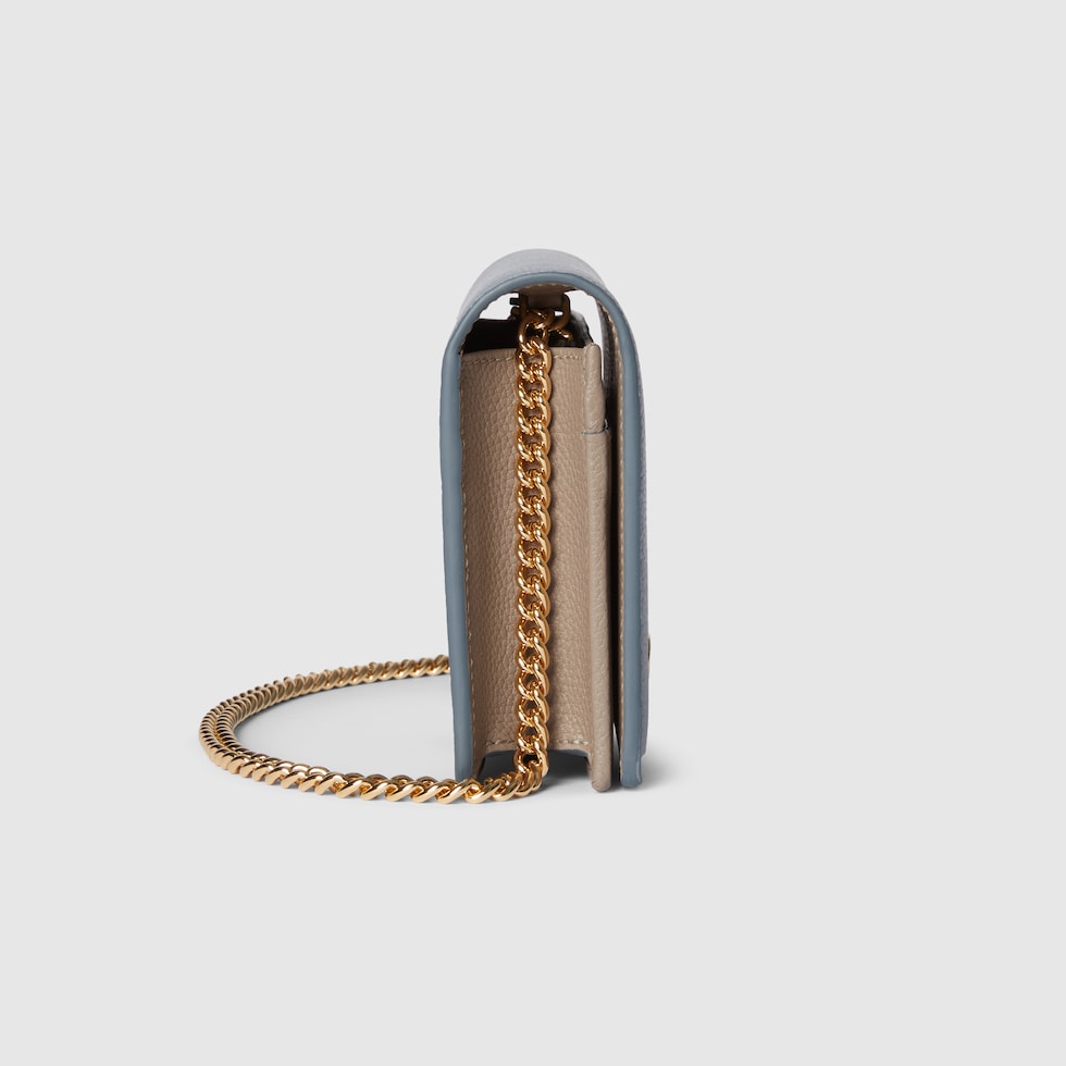 【GUCCI】 チェーン付き ダブルG コンパクトウォレット GUCCI】 チェーン付き ダブルG コンパクトウォレット 【公式通販】