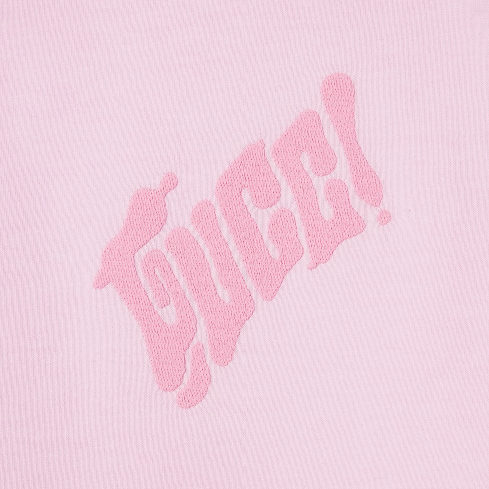 ◆GUCCI◆ ロゴ コットンジャージーTシャツ Pink Cotton jersey T-shirt with Gucci logo in light pink | GUCCI® US
