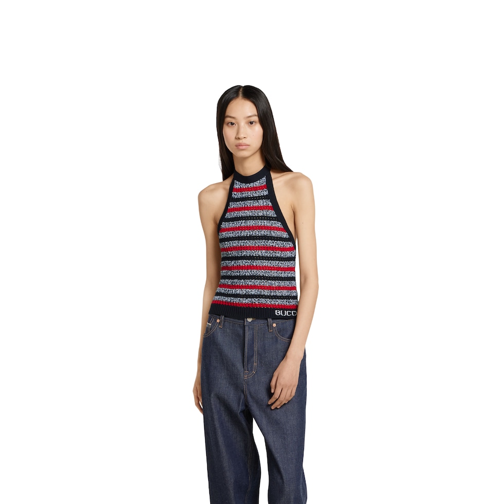 トップス COTTON SILK HALTER TOP セール】COTTON SILK HALTER TOP（Tシャツ/カットソー）｜Ameri