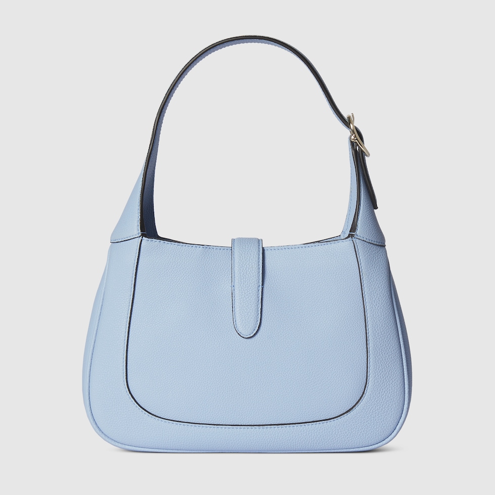 グッチ ジャッキー 1961〕ミディアムバッグ ・ライトブルー