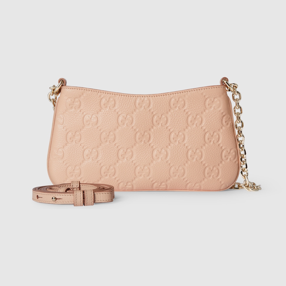 【GUCCI】W.MINI BAG GG ICON◆81635996IWG GG Emblem mini crossbody bag in black fabric | GUCCI® US