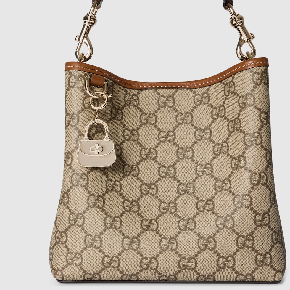 【希少】GUCCI グッチ パーティカクテルバッグ　ゴールドチェーン　サテン org.jpg