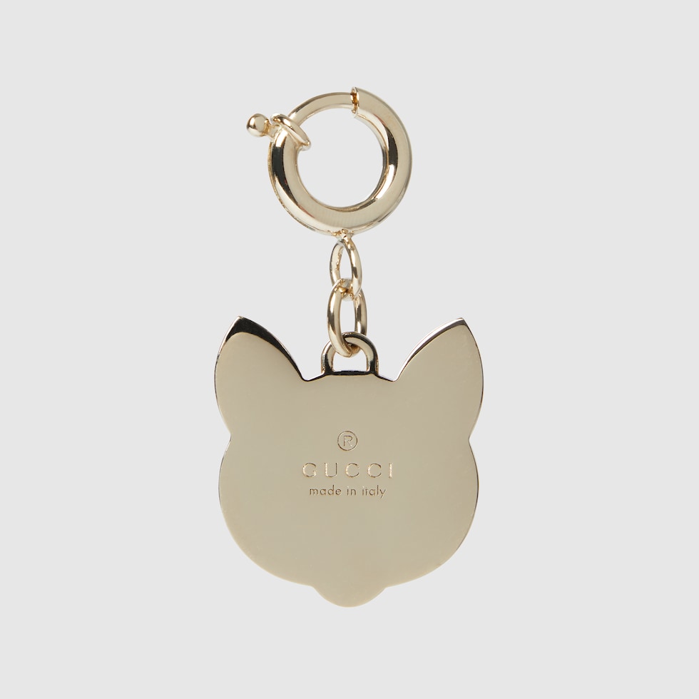 未使用品✨GUCCI　キャットシェイプバッグチャーム　猫モチーフ　現行品 210.jpg