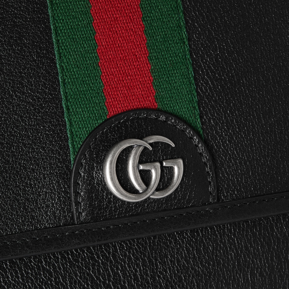 オフィディア〕ミディアム メッセンジャーバッグ ・ブラック