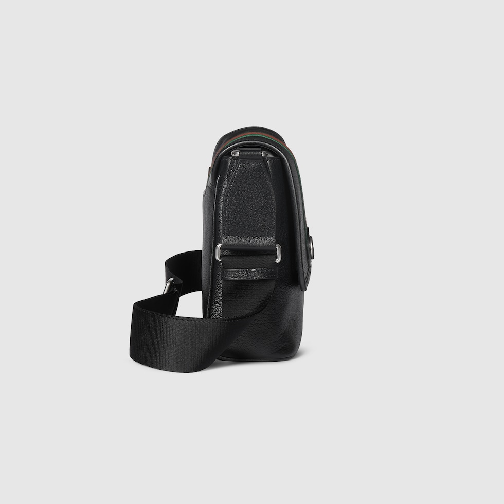 ショルダーバッグ GUCCI OPHIDIA MEDIUM MESSENGER BAG Ophidia medium messenger bag in black soft leather | GUCCI® US
