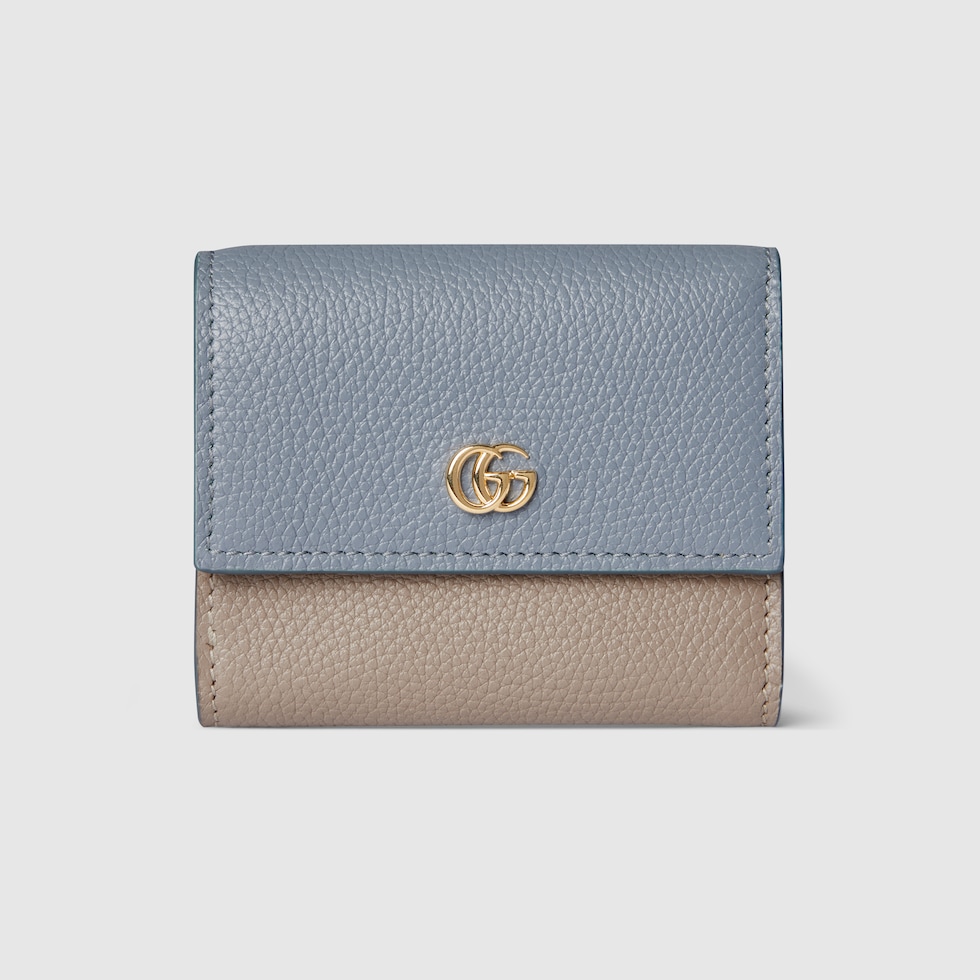 ✨新品未使用・箱付き✨　GUCCI ミニ財布　マーモント　バイカラー　GGロゴ GUCCI グッチ カラフル GGマーモント パイソン 蛇革 レザー