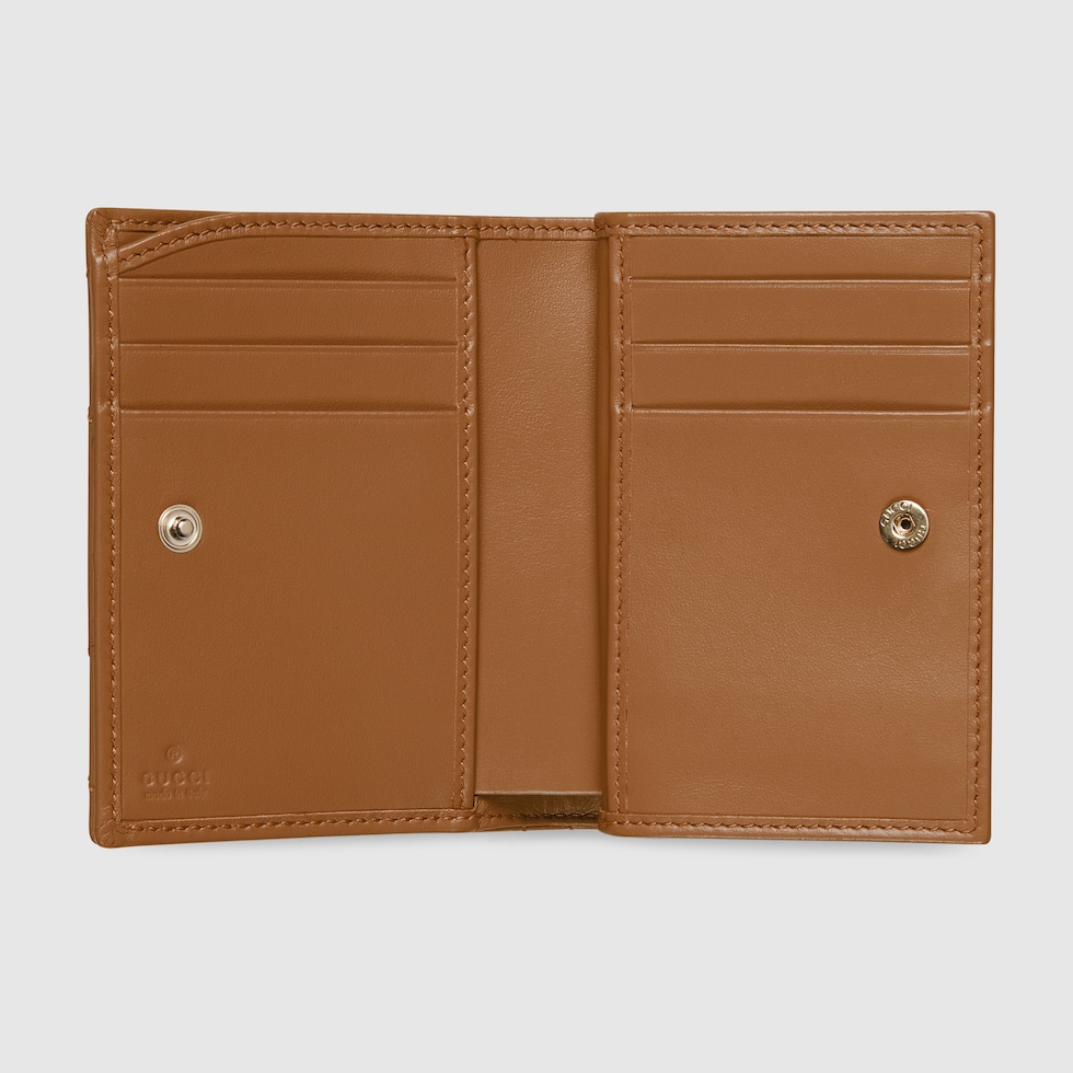 財布・小物その他 GUCCI White Leather Gg Marmont Wallet 773427_DTDHT_1000_013_080_0000