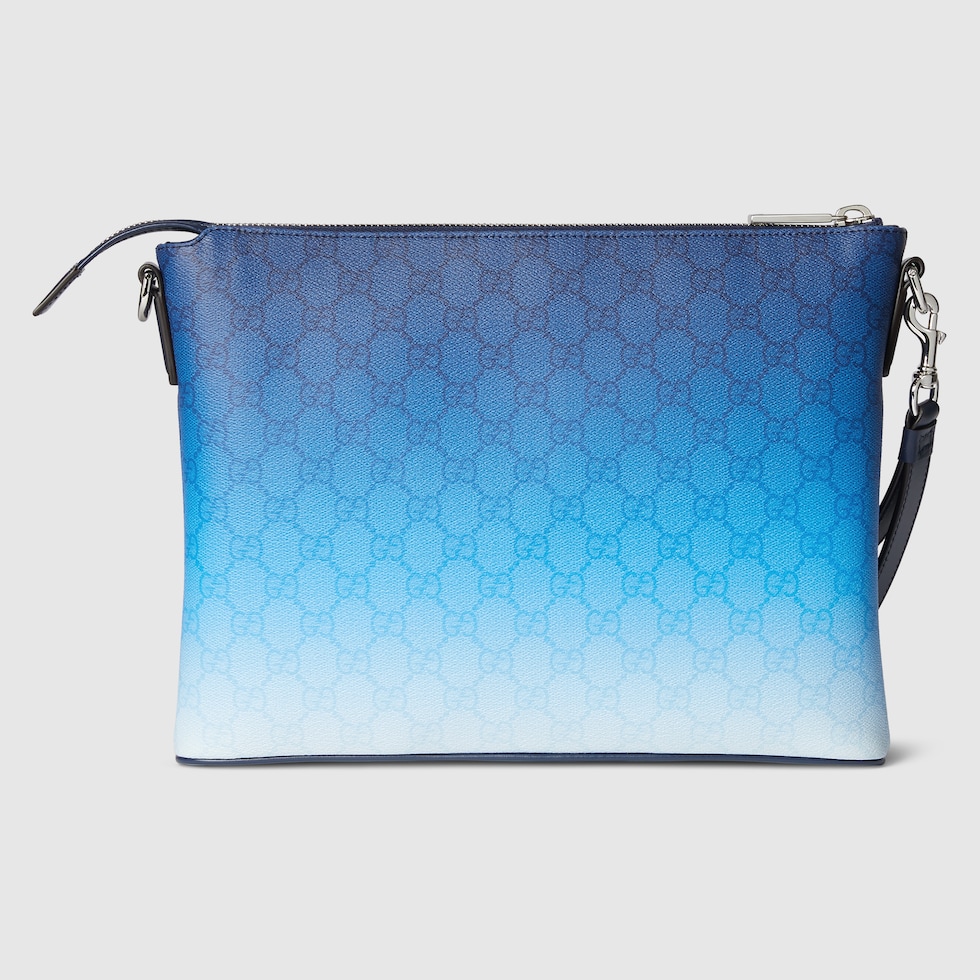 新作【GUCCI】〔Chroma〕グラデーション クロスボディバッグ グラデーション スモール クロスボディバッグブルー