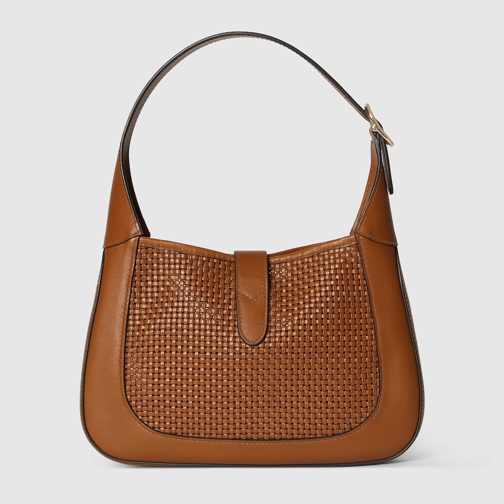 Gucci Jackie 1961 medium bag in brown leather | GUCCI® US