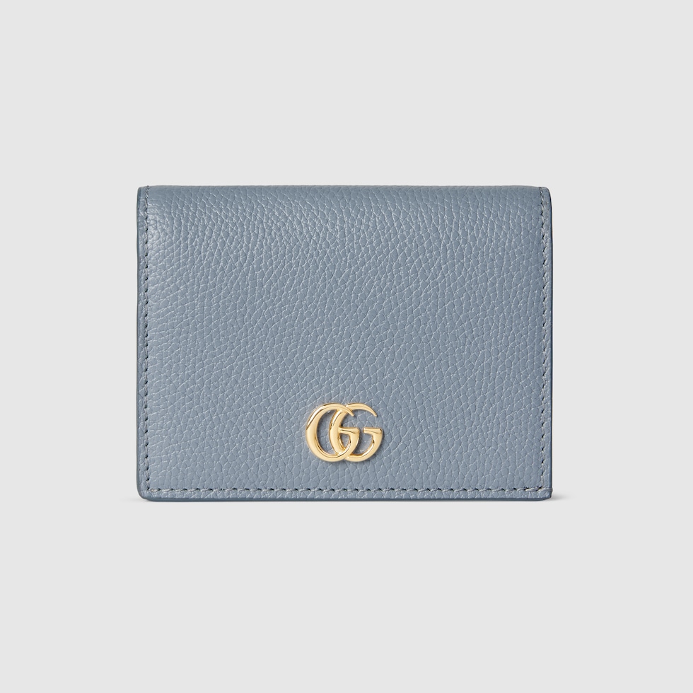 Gucci GGパターン 二つ折り財布 ベージュ/ブルー 456126_AAE5F_1642_001_080_0000