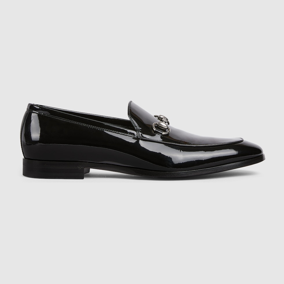 GUCCI ブラックレザー ローファー