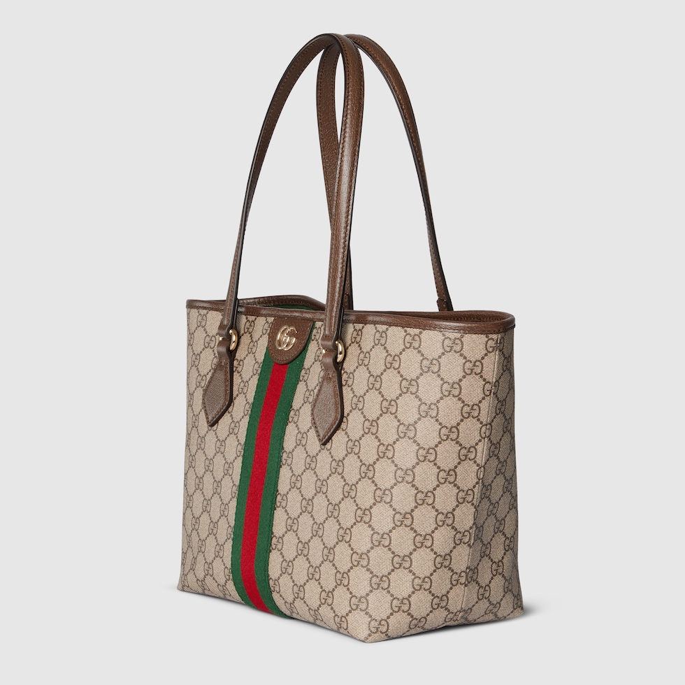 GUCCI GGパターン トートバッグ 067 ダブルG ミディアム トートバッグベージュ＆ブラウン GG