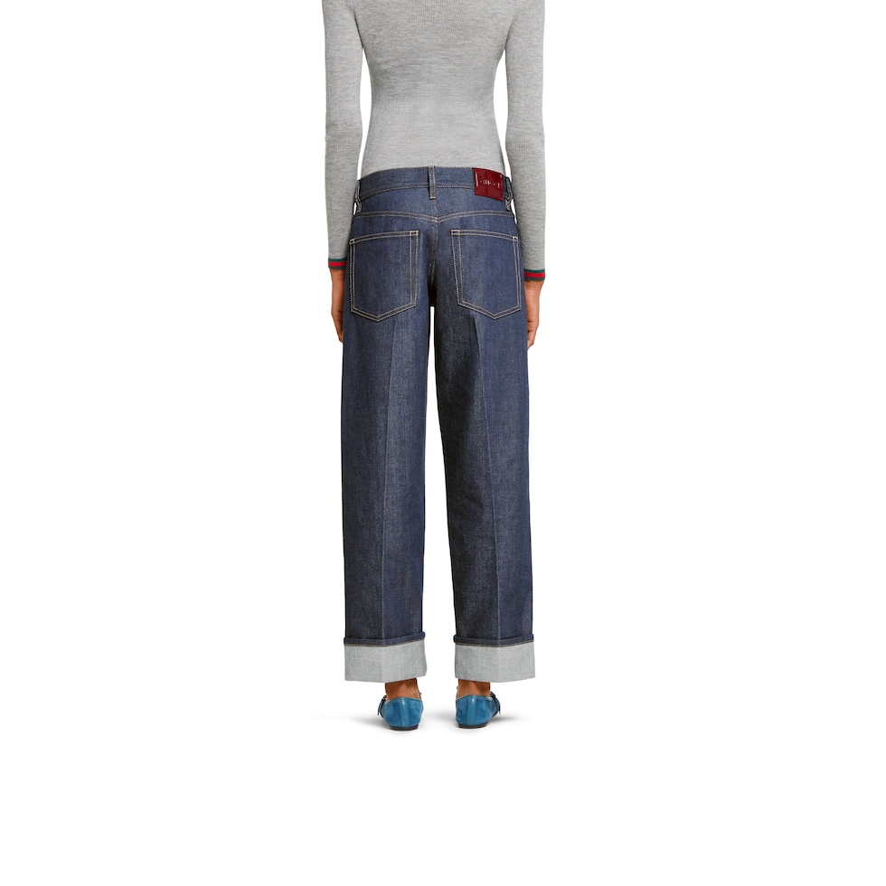 デニム・ジーパン GUCCI Denim Jeans Gucci Symbol Denim Jeans - メルカリ