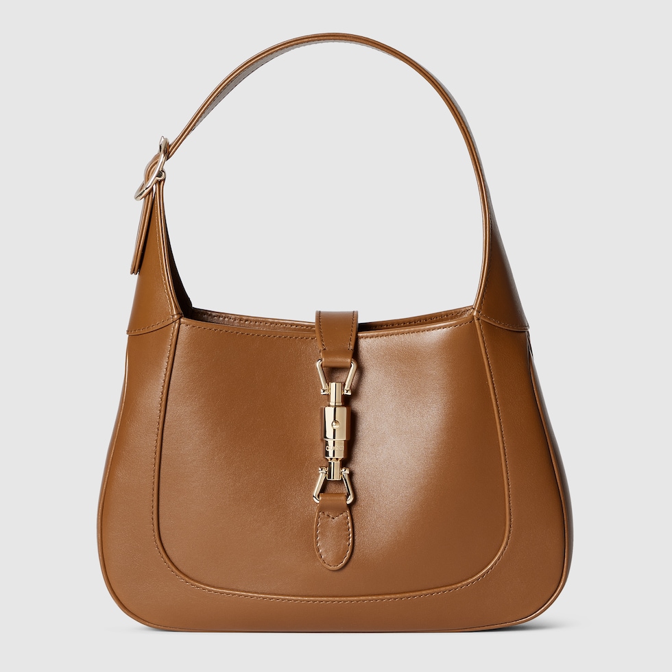 Gucci Jackie 1961 medium bag in brown leather | GUCCI® US