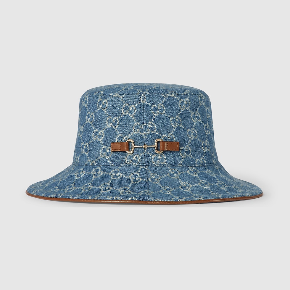 GUCCI グッチ GGパターン デニムバケットハット 836220_3HBCY_4665_007_100_0000