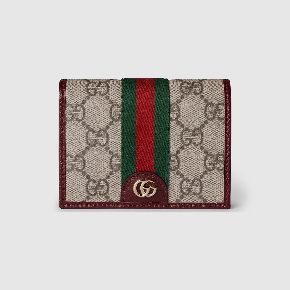 GUCCI/〔オフィディア〕GG ミニウォレット 美品 GUCCI グッチ 財布 レディース ブランド オフィディア 三つ折り