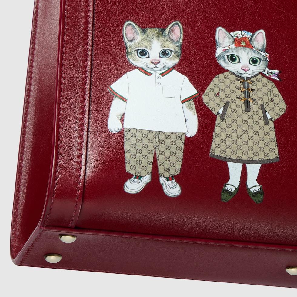 グッチ ダイアナ〕日本限定 ヒグチユウコ ミディアム トート