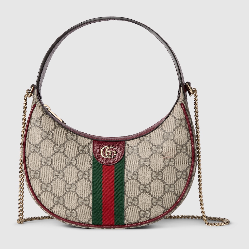 Gucci Leather Detail Shoulder Bag 'Beige Ebony' 626363-92TDN