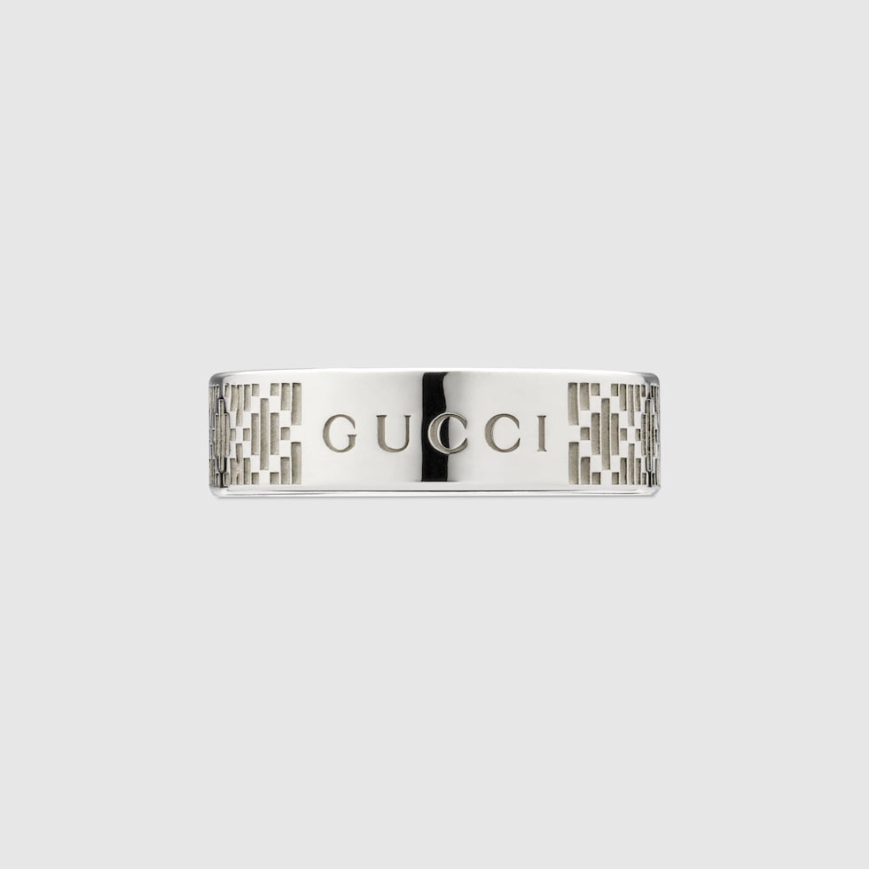 GUCCI ディアマンテ シマ シェリーライ シルバー指輪 23号ビックサイズ GUCCI グッチ ディアマンティッシマ リング シルバー 指輪 SV925