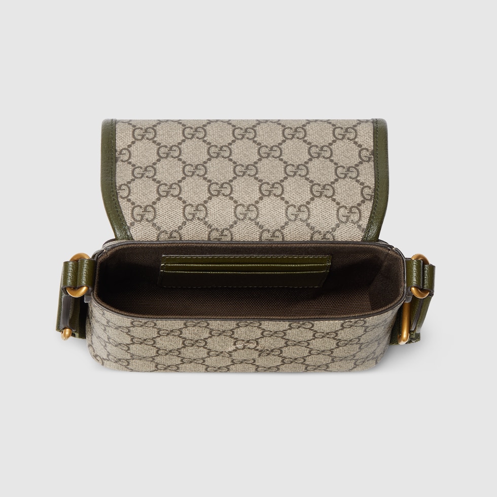 ハンドバッグ GUCCI OPHIDIA MINI HANDBAG Ophidia mini bag in beige and dark brown fabric | GUCCI® US