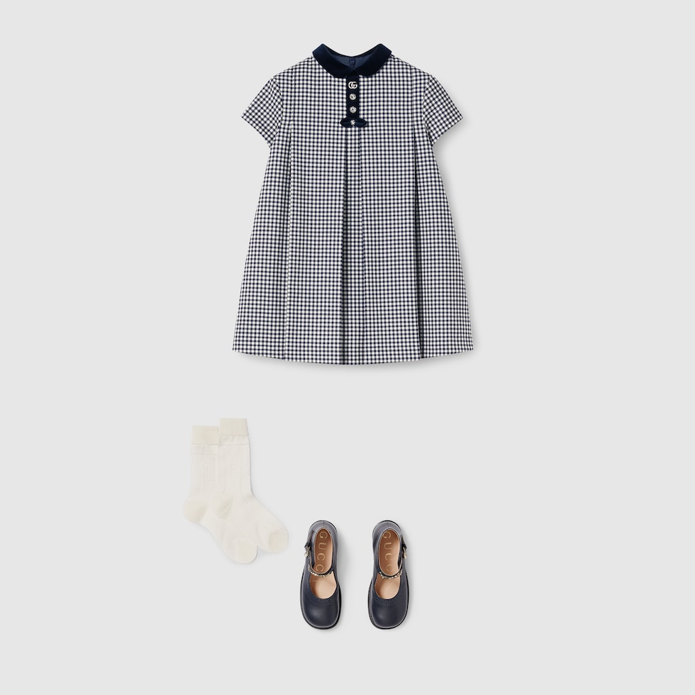 【Sinoon】 Gingham Dress Gingham Chiffon Dress – Calla Lily Couture