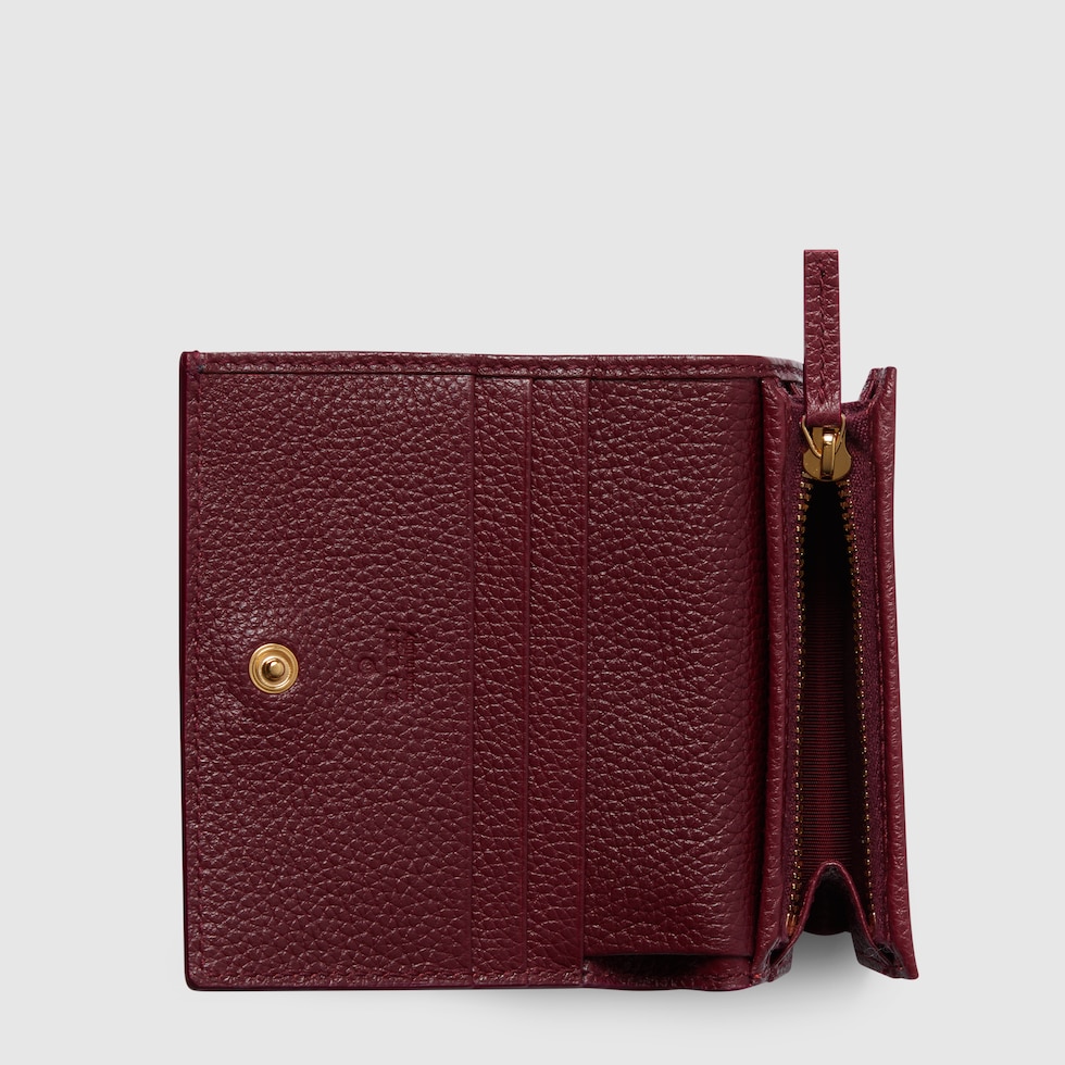 GUCCI ダブルGミニウォレット オンライン限定 ダブルG バイカラー スモールウォレットブラック