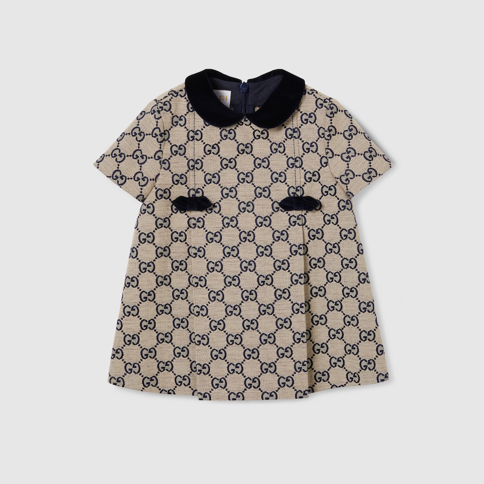グッチ　ワンピース　5y グッチ ワンピース 5y Baby cotton jersey one-piece with Web
