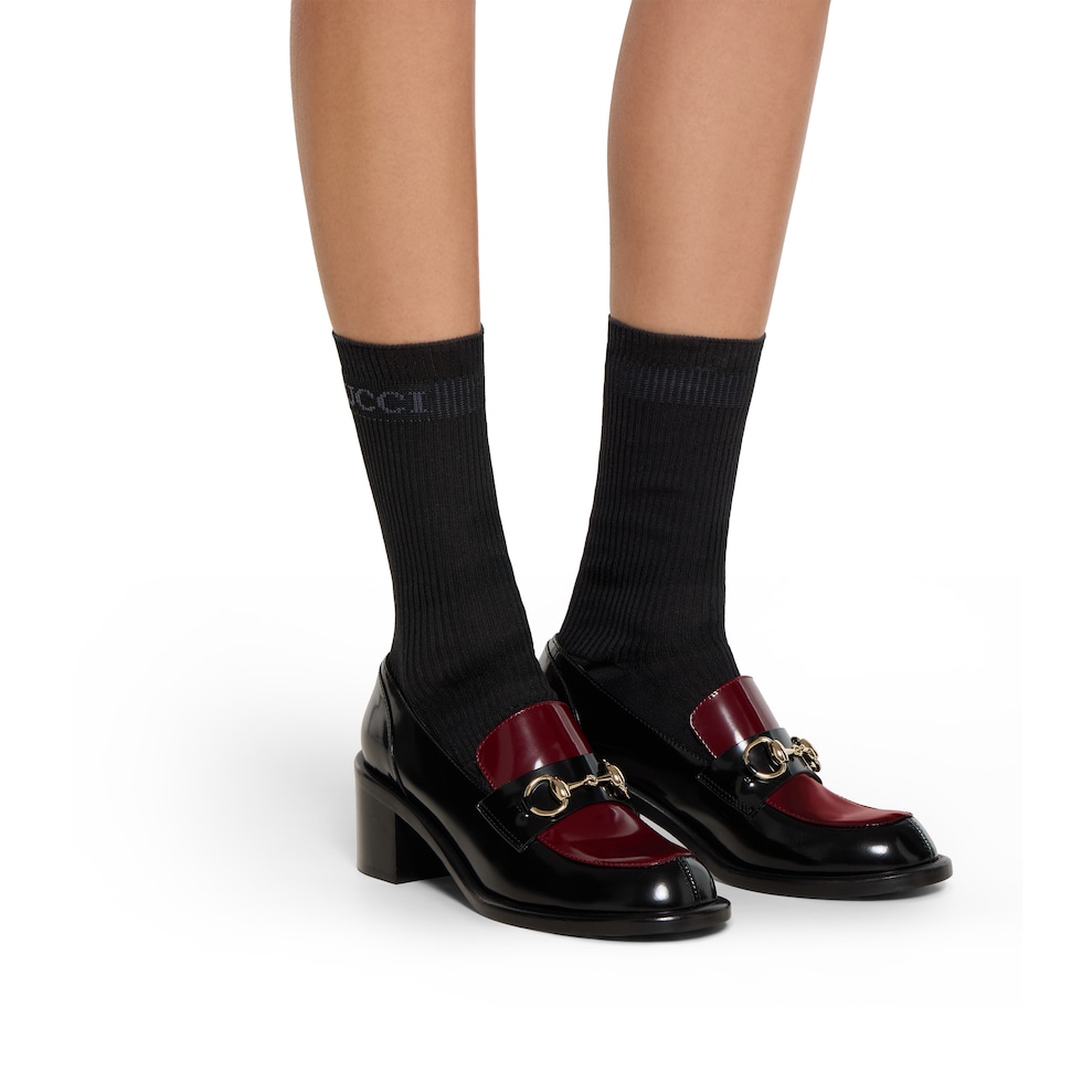 Cotton socks in black | GUCCI® US